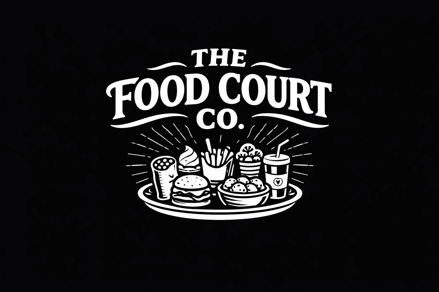 The Food Court outlet logo and branding